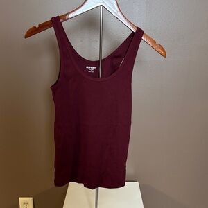 Old Navy Women's Deep Red Tank Top